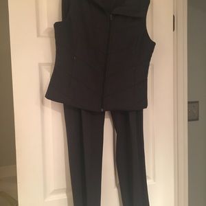 Coldwater creek 2 piece matching pants and vest